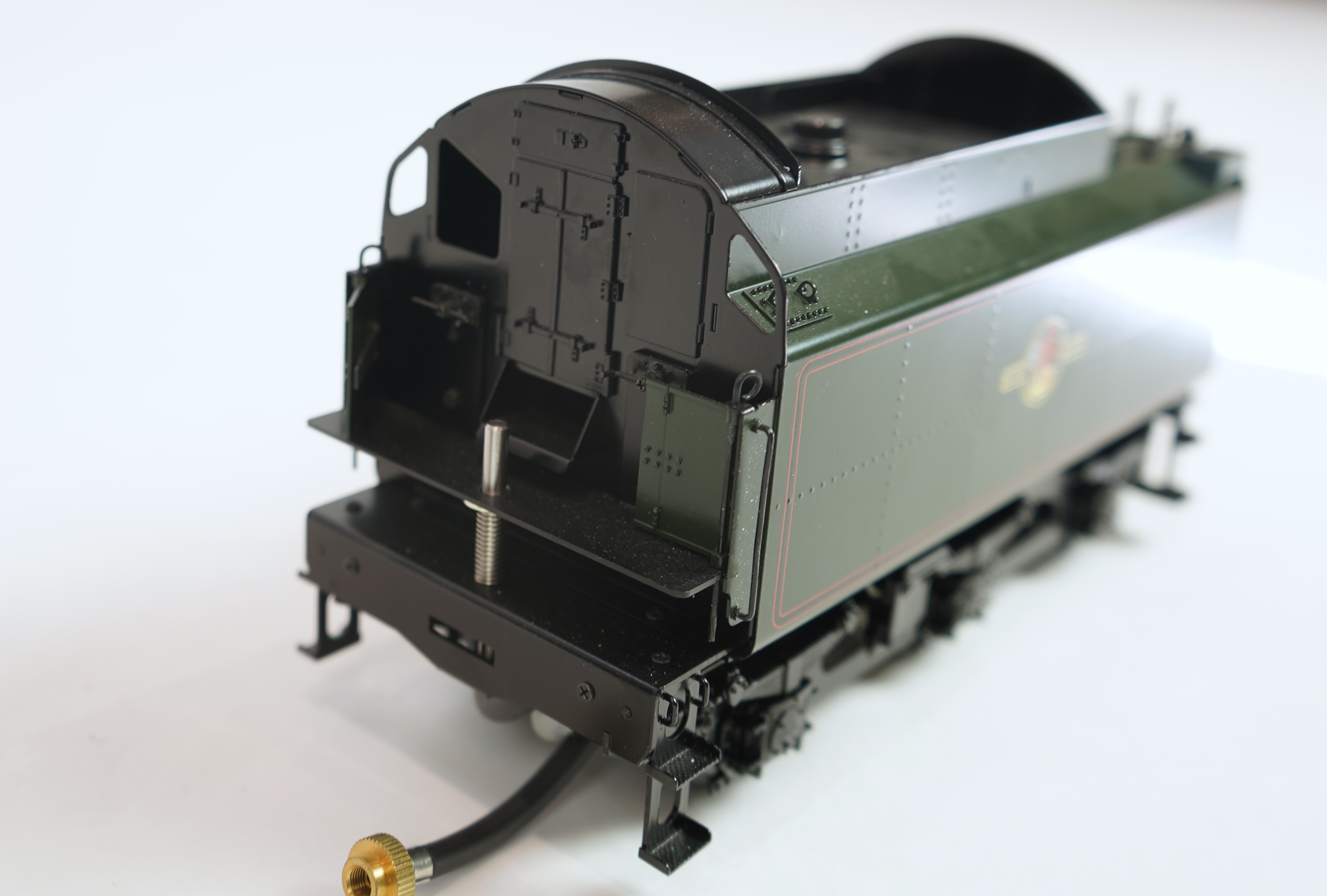 A Gauge One Aster Hobbies live steam BR Class 9F, 2-10-0 tender locomotive, Evening Star 92220, the factory ‘Built Up’ version, spirit fired working two cylinder motion, with assembly instructions, operating instructions